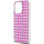 DKNY Husă Repeat Pattern pentru iPhone 15 Pro Max - roz