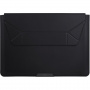 UNIQ Husă Oslo cu suport pentru iPad până la 13" / MacBook până la 14" - negru