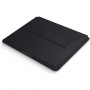 UNIQ Husă Oslo cu suport pentru iPad până la 13" / MacBook până la 14" - negru
