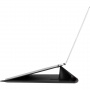 UNIQ Husă Oslo cu suport pentru iPad până la 13" / MacBook până la 14" - negru