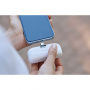 PURO Power Plug powerbank portabil cu conector USB-C integrat - 5 000 mAh - alb
