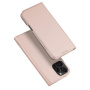 DUX DUCIS Husă flip Skin Pro pentru iPhone 16 Pro - auriu roz