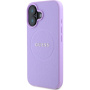 Guess Husă granulată Classic Logo cu MagSafe pentru iPhone 16 Plus - Violet