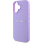 Guess Husă granulată Classic Logo cu MagSafe pentru iPhone 16 Plus - Violet