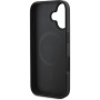 Guess Husă cu logo Big Love 4G cu MagSafe pentru iPhone 16 - gri