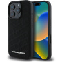 Karl Lagerfeld Husă cu model matlasat pentru iPhone 16 Pro - neagră