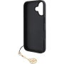 Guess Husă 4G Charms pentru iPhone 16 - gri