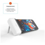 FIXED Power Bank de buzunar pentru plug-in Zen 5 cu conector USB-C integrat - 5.000 mAh - alb