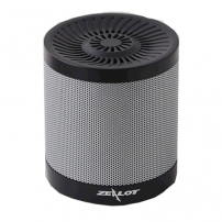 Boxă stereo wireless Bluetooth, cu baterie de 2000mAh şi slot pentru card de memorie de 32GB - gri
