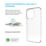 FIXED Husă reciclată ReStory Anti-UV pentru iPhone 16 Pro - transparentă