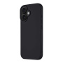 Tactical Husă din silicon Velvet Smoothie cu MagSafe pentru iPhone 16 - Negru