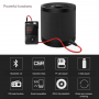 Boxă stereo wireless Bluetooth, cu baterie de 2000mAh şi slot pentru card de memorie de 32GB - gri