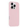 Tactical Husă din silicon Velvet Smoothie cu MagSafe pentru iPhone 16 Pro - roz deschis