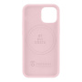 Tactical Husă din silicon Velvet Smoothie cu MagSafe pentru iPhone 13 mini - roz deschis