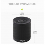 Boxă stereo wireless Bluetooth, cu baterie de 2000mAh şi slot pentru card de memorie de 32GB - gri