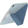 Husă UNIQ Camden Click cu suport origami și spațiu pentru Apple Pencil pentru iPad Air 11" (2024-2026) - albastru