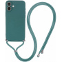 Husa de protectie cu cordon pentru iPhone 16 Plus - kerosen