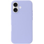 Husa din silicon pentru iPhone 16 - violet deschis