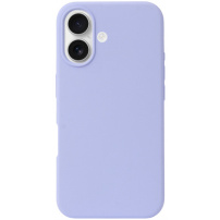Husa din silicon pentru iPhone 16 - violet deschis