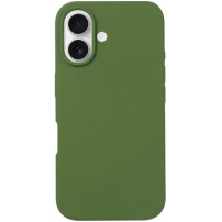 Husa din silicon pentru iPhone 16 - olive