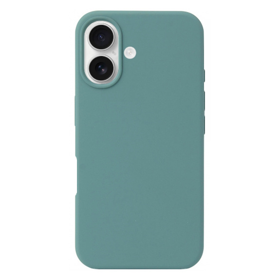 Husa din silicon pentru iPhone 16 Plus - turcoaz