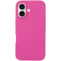 Husa din silicon pentru iPhone 16 Plus - roz