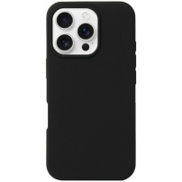 Husa din silicon pentru iPhone 16 Pro - neagra