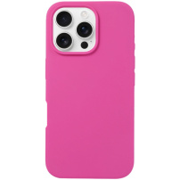 Husa din silicon pentru iPhone 16 Pro - roz