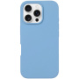 Husa din silicon pentru iPhone 16 Pro - albastra