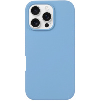 Husa din silicon pentru iPhone 16 Pro - albastra