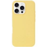 Husa din silicon pentru iPhone 16 Pro Max - galbena