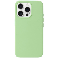Husa din silicon pentru iPhone 16 Pro Max - verde
