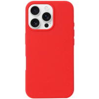 Husa din silicon pentru iPhone 16 Pro Max - rosie