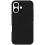 Husa din silicon cu MagSafe pentru iPhone 16 - neagra