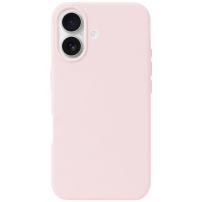 Husa din silicon cu MagSafe pentru iPhone 16 - roz vechi
