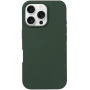 Husă din silicon cu MagSafe pentru iPhone 16 Pro - verde închis