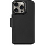 Decoded Husă detașabilă portofel 2 în 1 husă detașabilă pentru iPhone 16 Pro - neagră