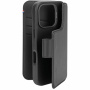 Decoded Husă detașabilă portofel 2 în 1 husă detașabilă pentru iPhone 16 Pro - neagră
