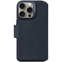 Decoded Husă detașabilă portofel 2 în 1 pentru iPhone 16 Pro - albastru închis