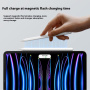 Wiwu Stylus Pencil A01 cu încărcare wireless și conector USB-C - alb