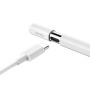Wiwu Stylus Pencil A01 cu încărcare wireless și conector USB-C - alb