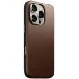 Nomad Husă din piele modernă din piele cu MagSafe pentru iPhone 16 Pro Max - maro