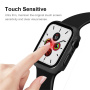 Carcasa mata cu sticla securizata pentru Apple Ceas 46mm - roz