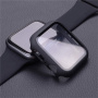 Husă mată cu sticlă securizată pentru Apple Watch 42mm (Seriile 10 / 11) - roz