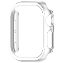 Husă tip carte metalică pentru Apple Watch 42mm (Series 10 / 11) - argintie