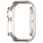 Metalică husă tip carte pentru Apple Watch 46mm - starlight