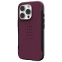 UAG Husă civilă robustă cu MagSafe pentru iPhone 16 Pro - Burgundy
