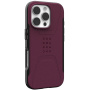 UAG Husă civilă robustă cu MagSafe pentru iPhone 16 Pro Max - Burgundy