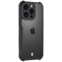 Tactical Husă Quantum Stealth cu colțuri întărite pentru iPhone 16 Pro - neagră