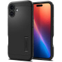 Spigen Husă durabilă Tough Armor cu suport și MagSafe pentru iPhone 16 Plus - negru